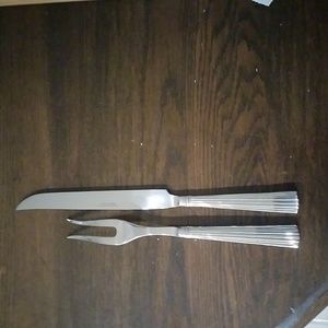 Reed and Barton Stainless Steel Carving Set.